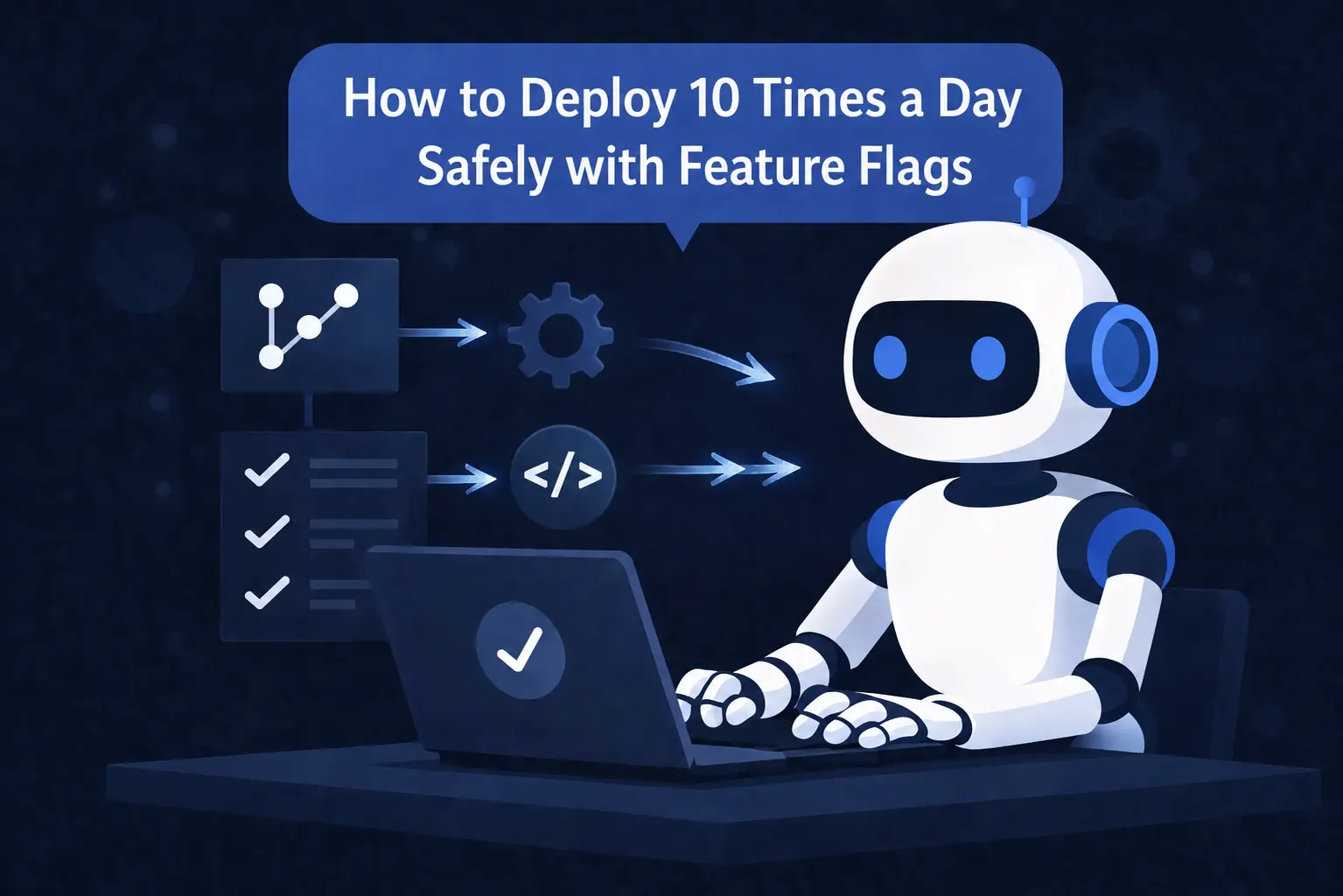 How to Deploy 10 times a Day Safely with Feature Flags