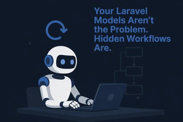 Your Laravel Models Aren’t the Problem. Hidden Workflows Are.